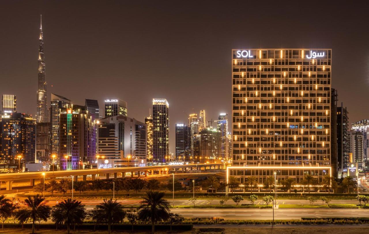 Sol Living - Sol Avenue Apartment ดูไบ ภายนอก รูปภาพ