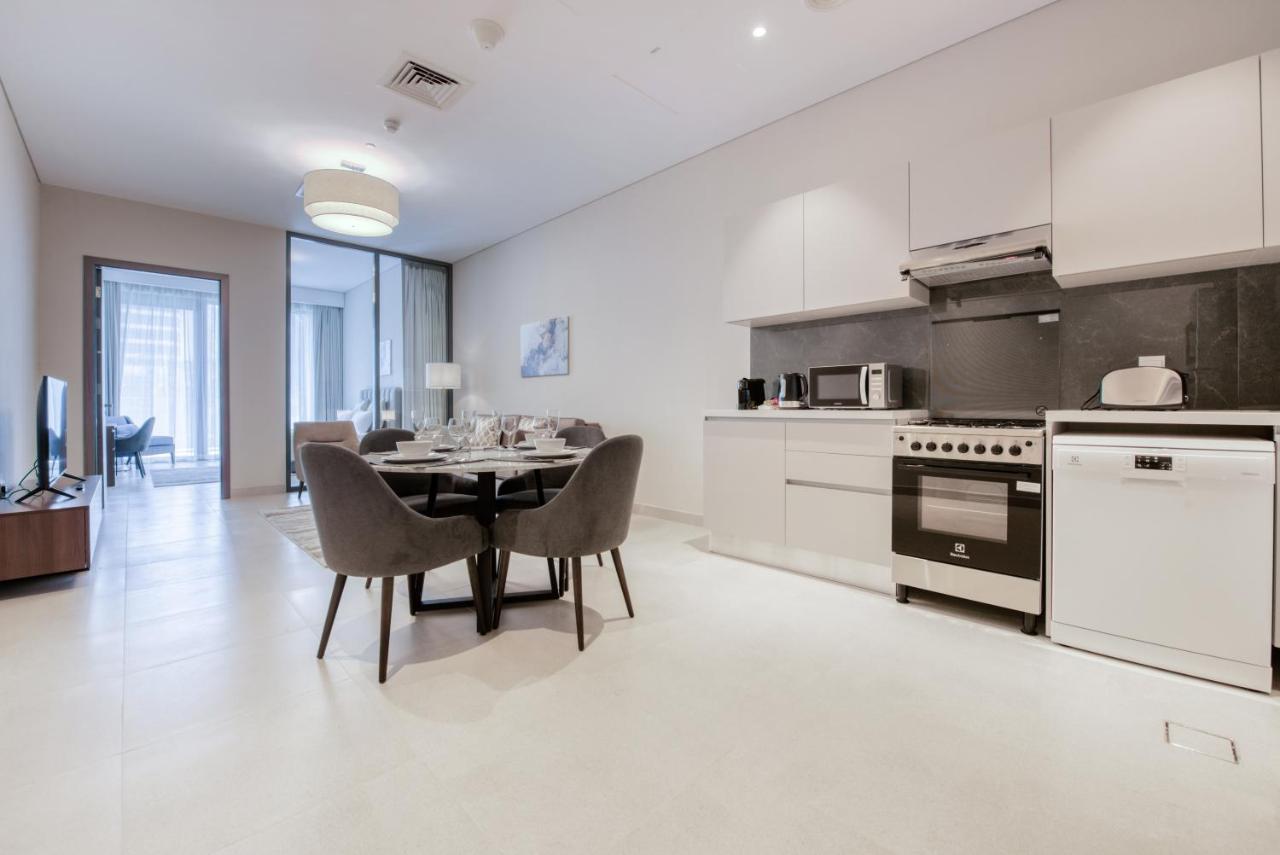 Sol Living - Sol Avenue Apartment ดูไบ ภายนอก รูปภาพ