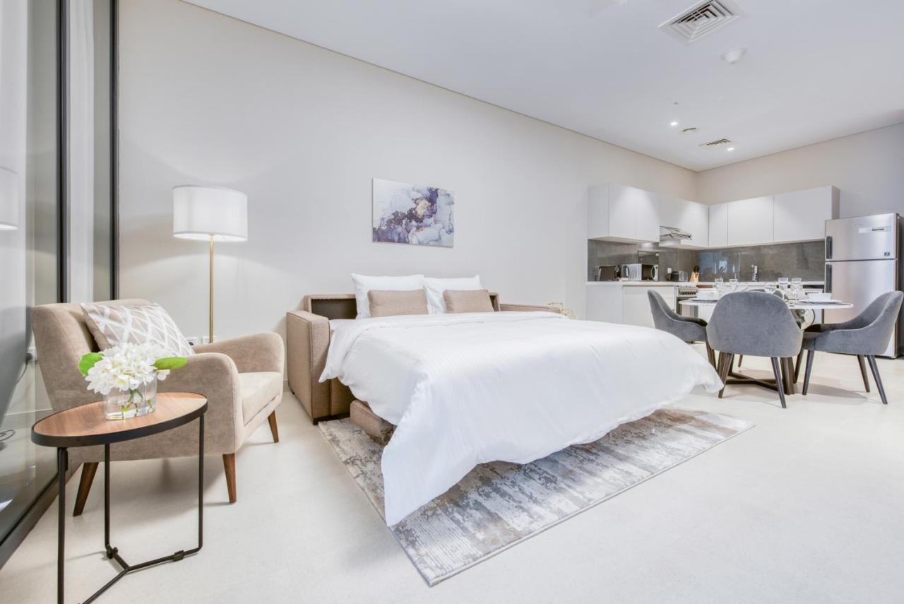 Sol Living - Sol Avenue Apartment ดูไบ ภายนอก รูปภาพ