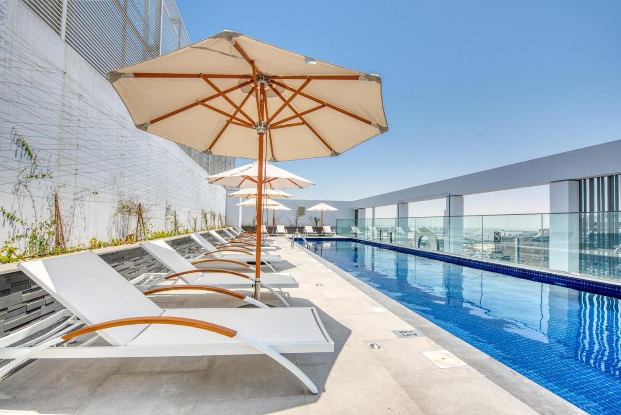 Sol Living - Sol Avenue Apartment ดูไบ ภายนอก รูปภาพ