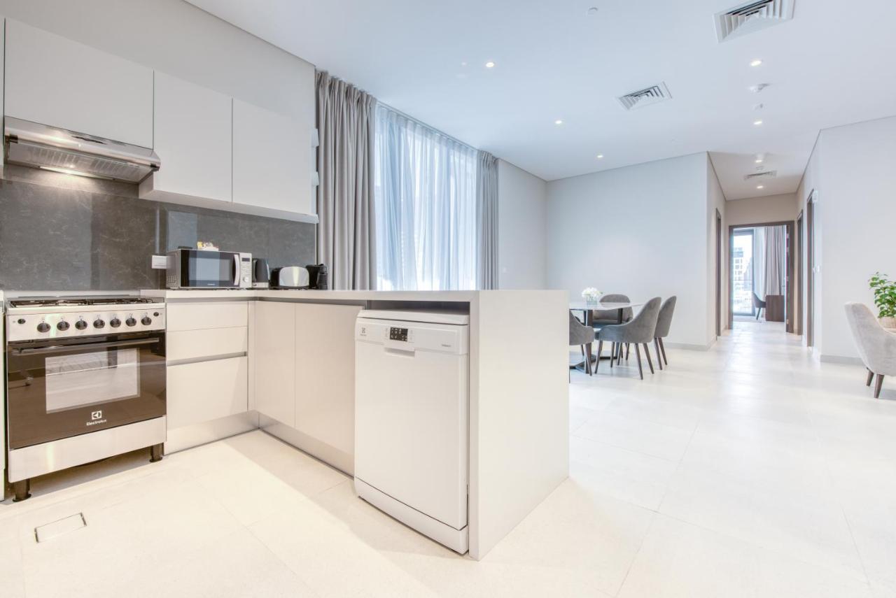 Sol Living - Sol Avenue Apartment ดูไบ ภายนอก รูปภาพ