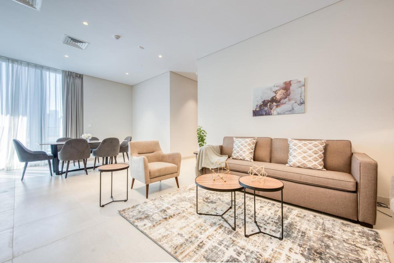 Sol Living - Sol Avenue Apartment ดูไบ ภายนอก รูปภาพ