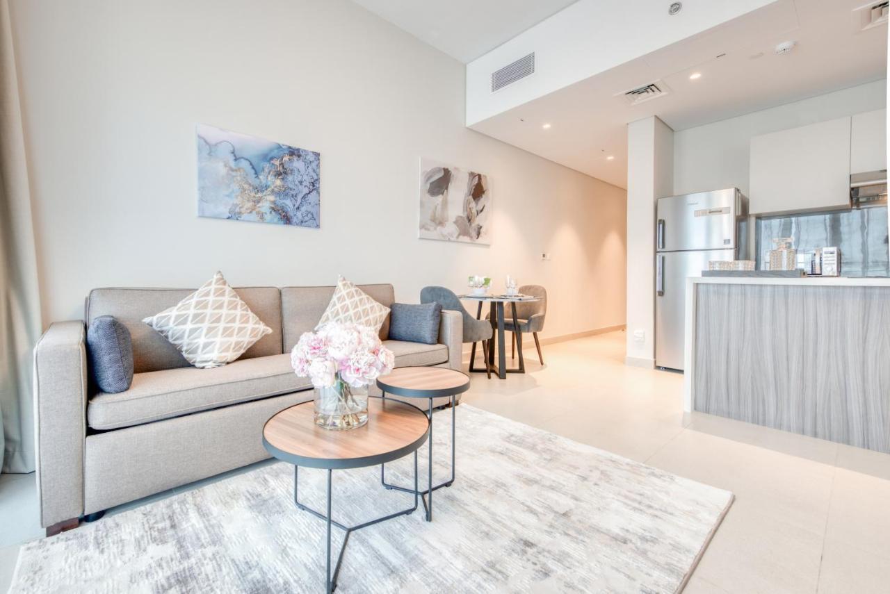 Sol Living - Sol Avenue Apartment ดูไบ ภายนอก รูปภาพ
