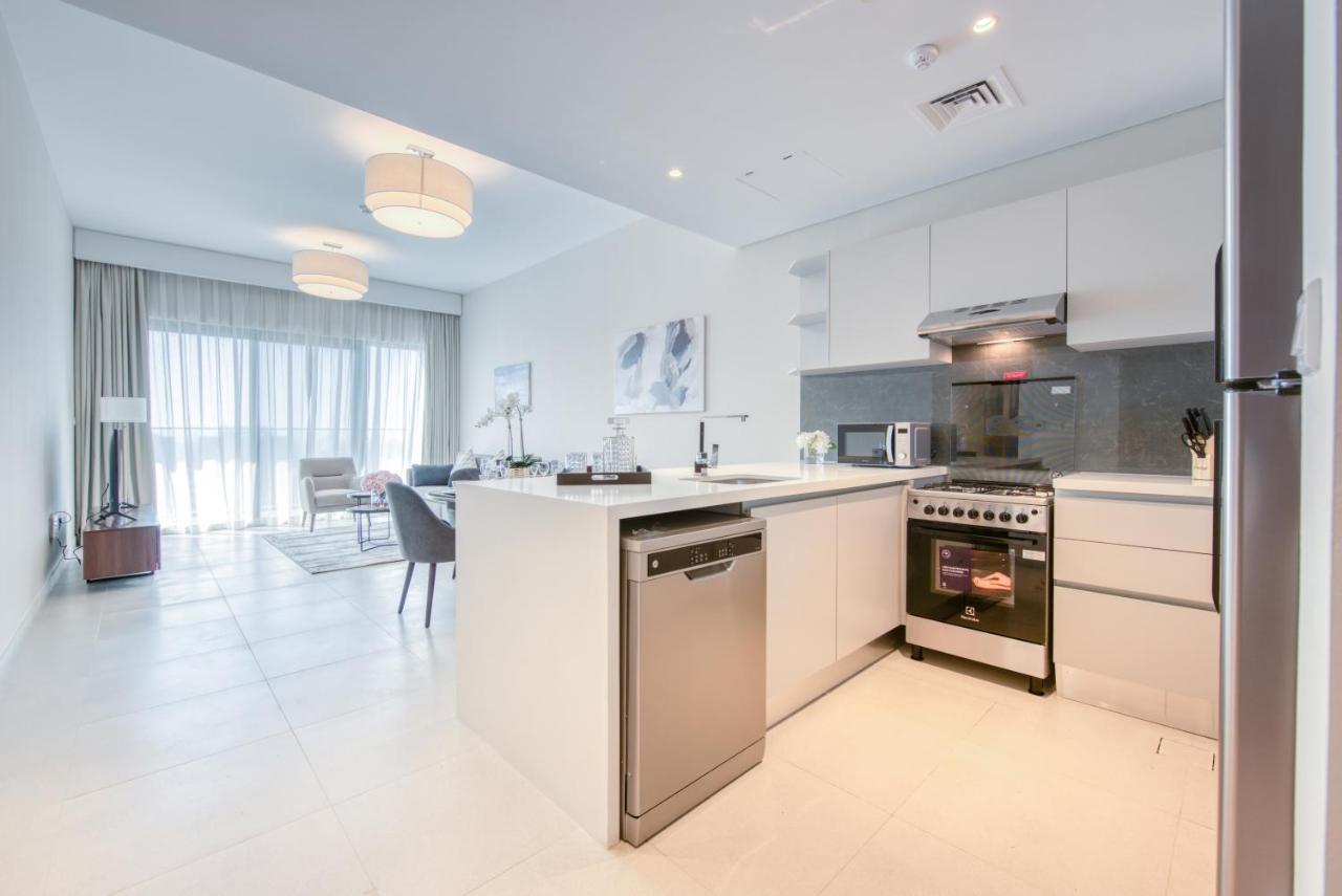 Sol Living - Sol Avenue Apartment ดูไบ ภายนอก รูปภาพ