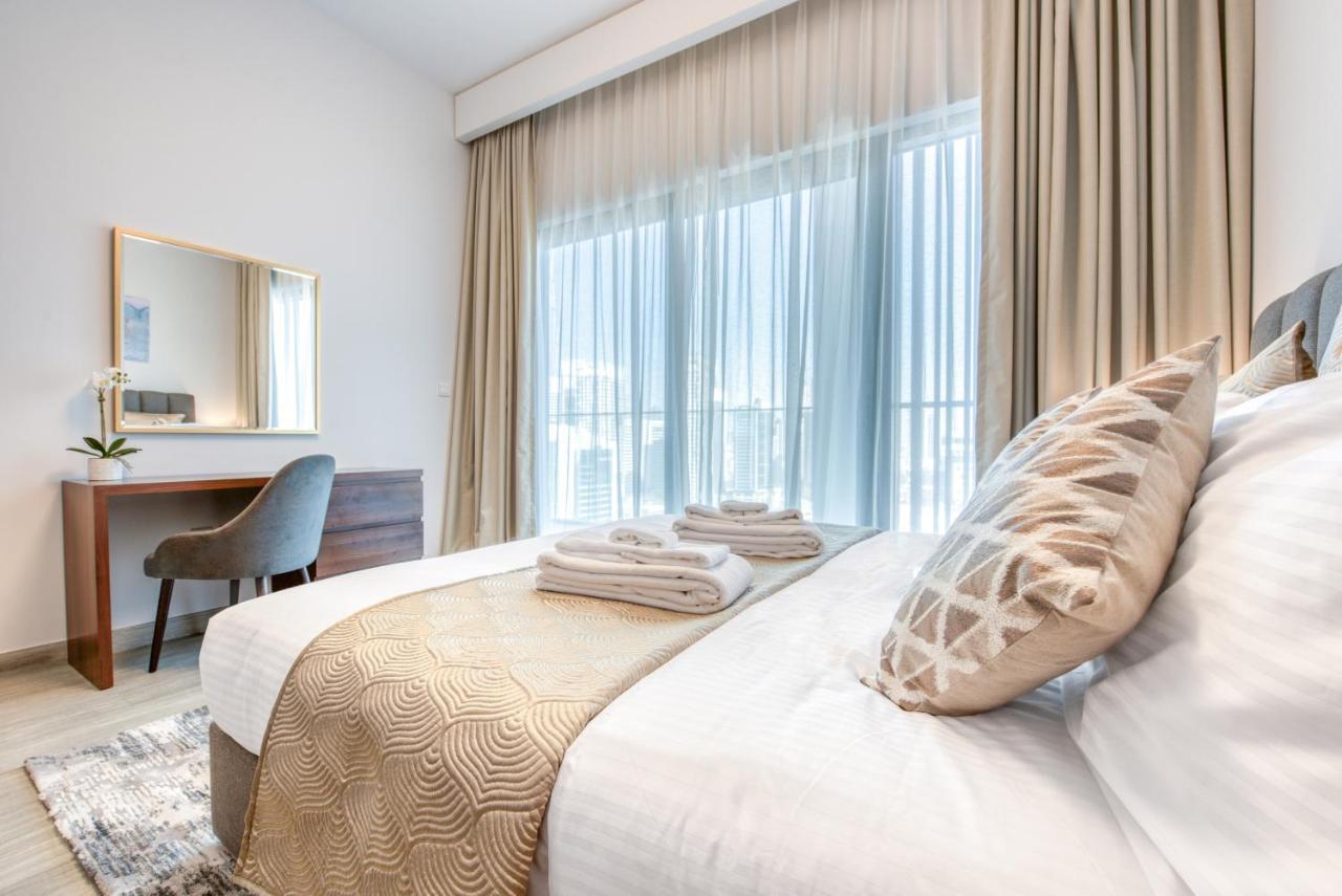 Sol Living - Sol Avenue Apartment ดูไบ ภายนอก รูปภาพ