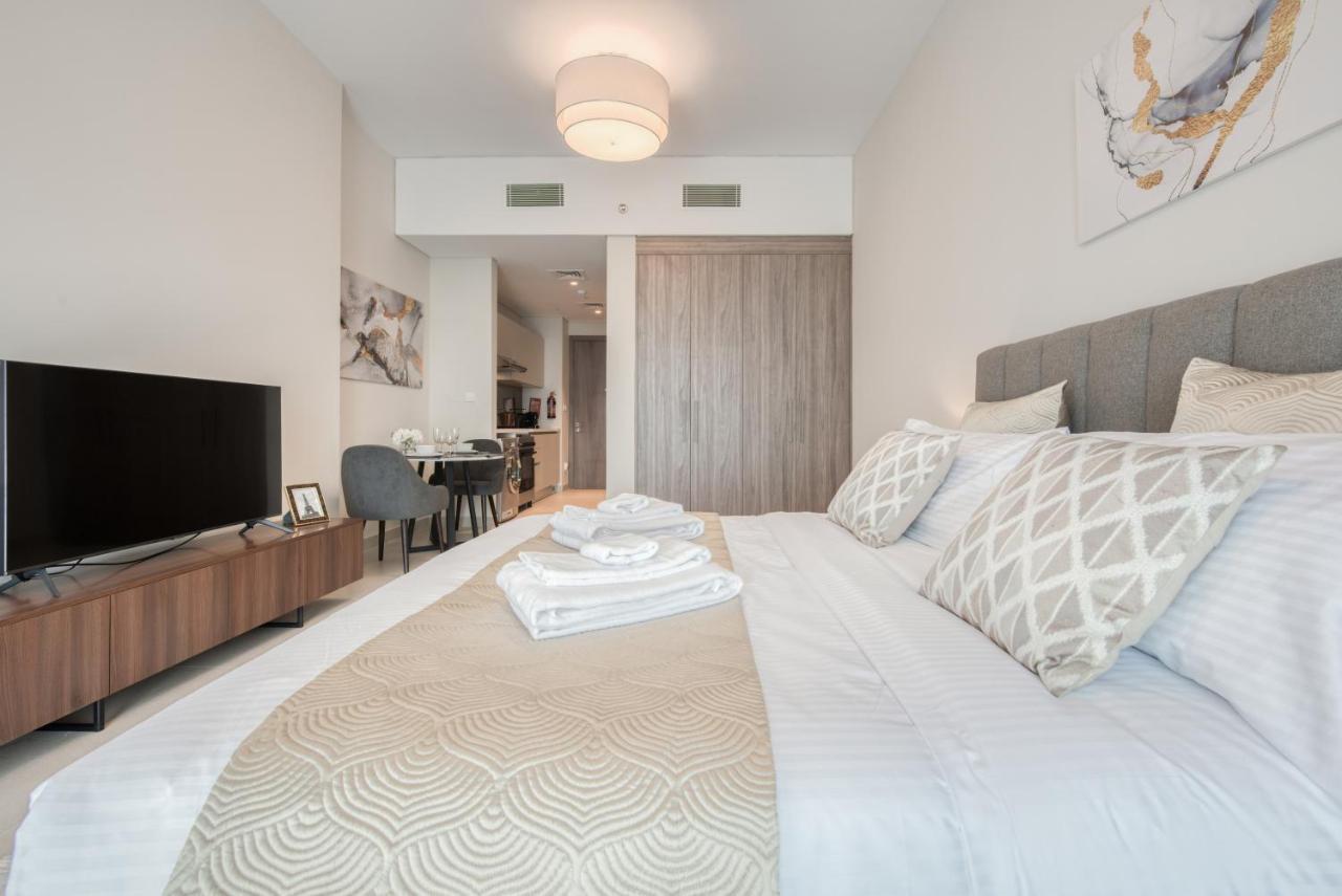 Sol Living - Sol Avenue Apartment ดูไบ ภายนอก รูปภาพ
