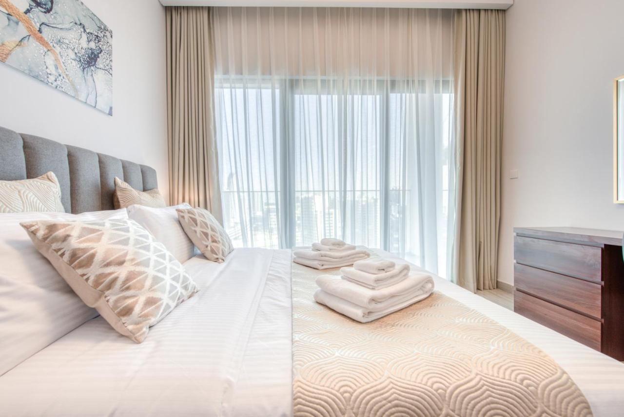 Sol Living - Sol Avenue Apartment ดูไบ ภายนอก รูปภาพ